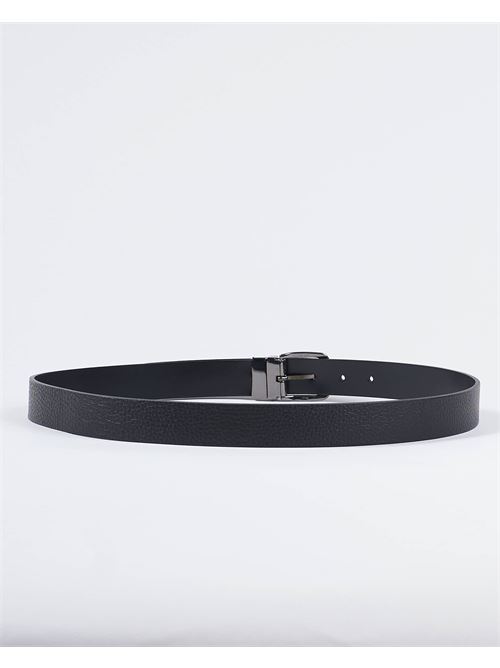 Reversible leather belt Daniele Alessandrini DANIELE ALESSANDRINI | Belt | NL643843001